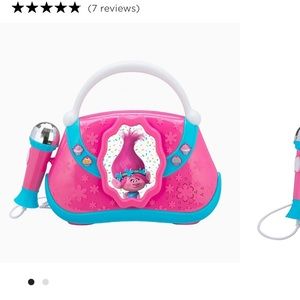 Trolls Microphone and MP3 player